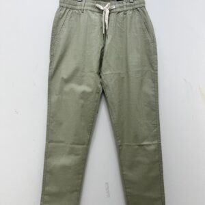 Olive Green Linen Pant