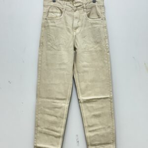 Beige Momfit Jean