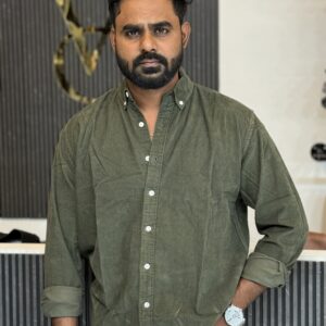Corduroy Shirt ( Green )