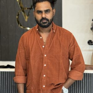 Corduroy Shirt ( Burnt Orange )