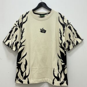 Flame Oversized T-shirt ( Cream )