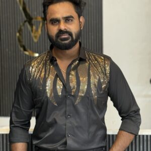 Designer Stone Shirt ( Black )