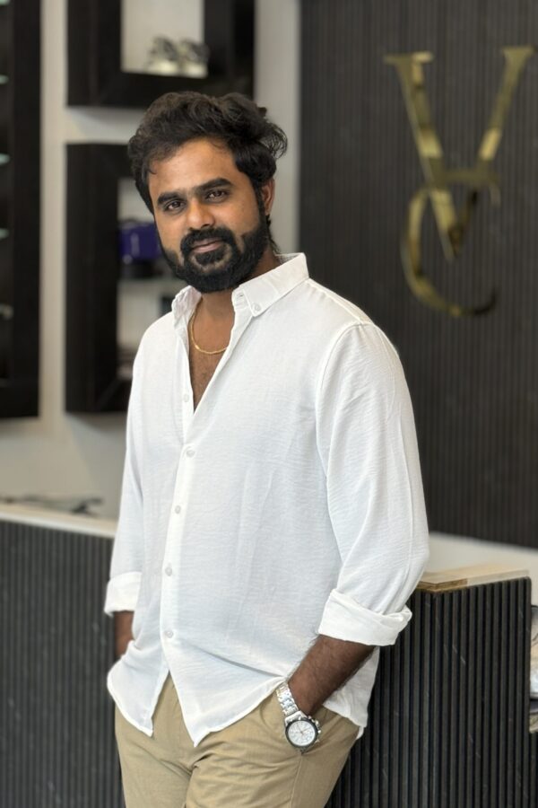 Crushed shirt ( white )