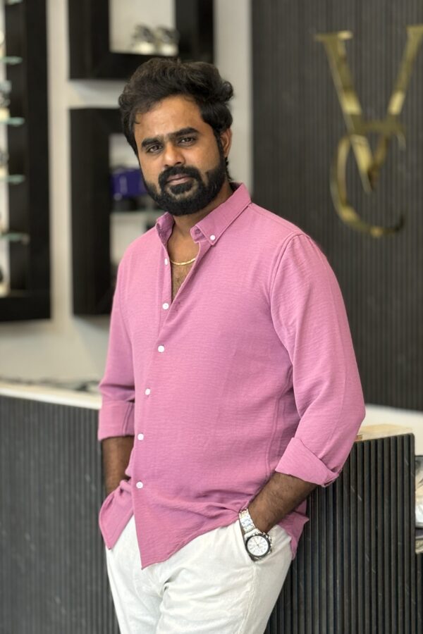 Crushed shirt ( pink )