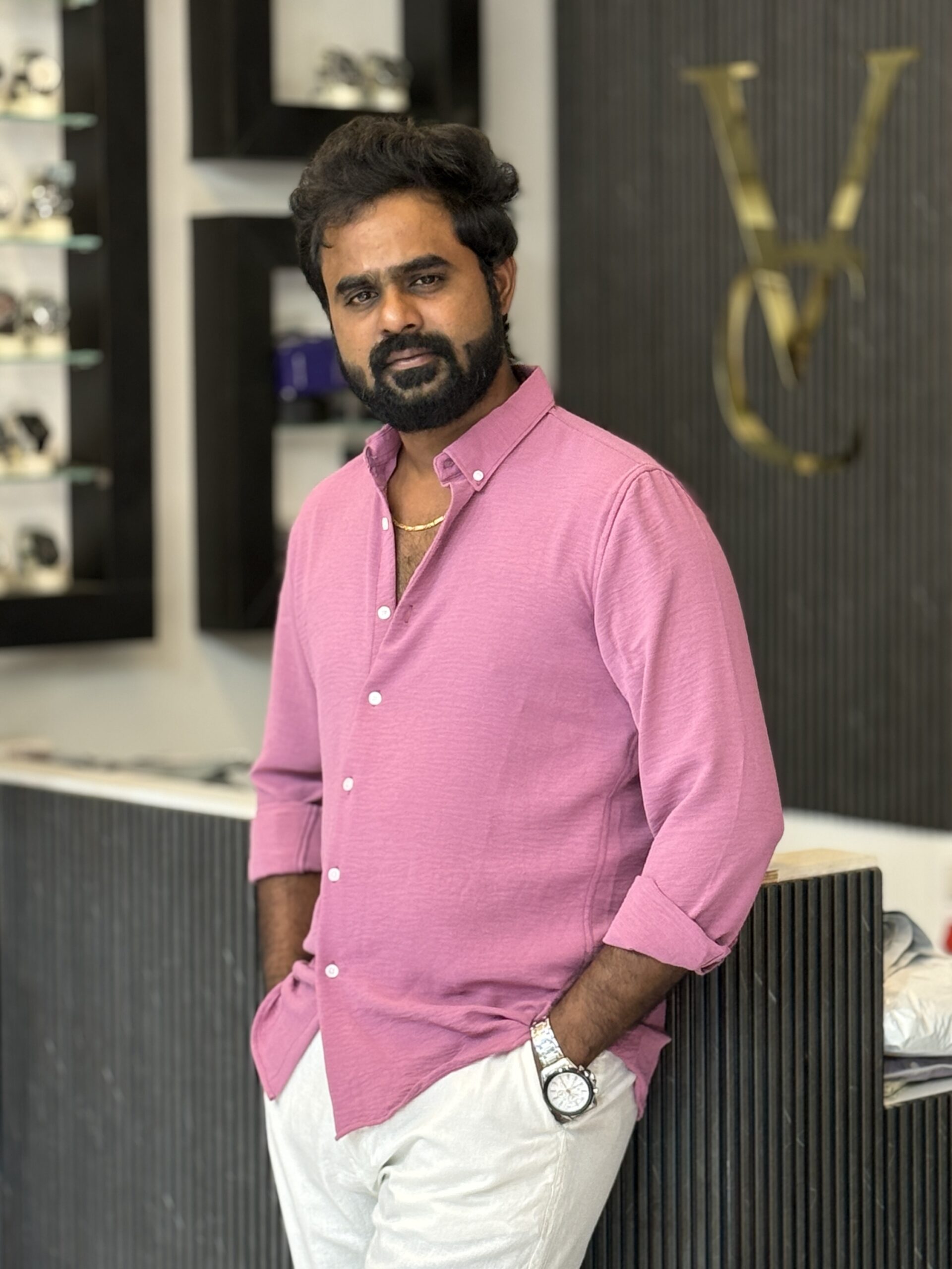 Crushed shirt ( pink )