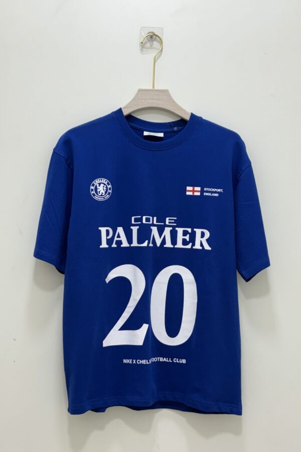 Cole Palmer fan edition blue oversized T-shirt