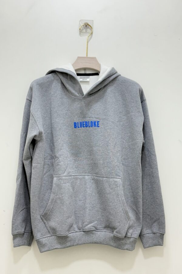 Grey oversized hoodie