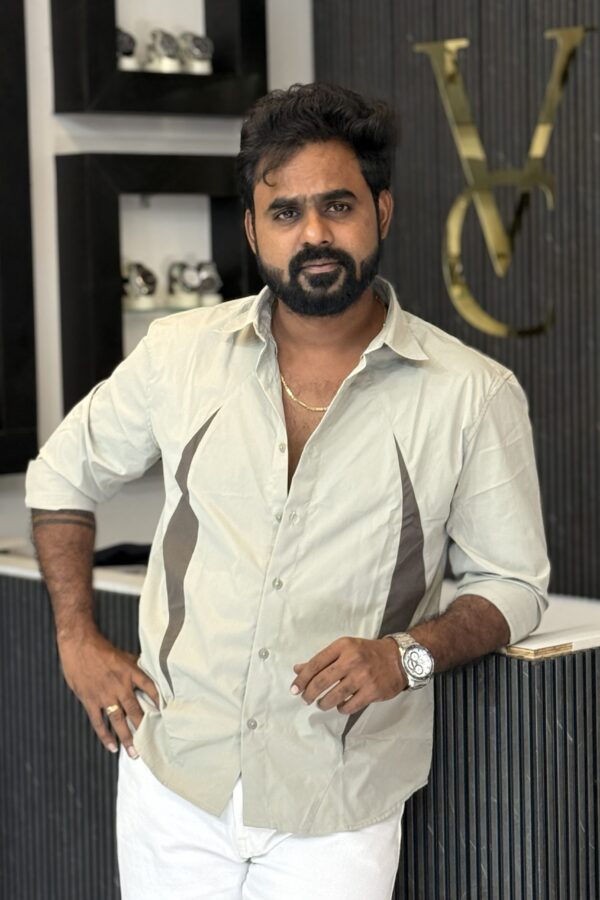 Streetwear pattern shirt - Light green