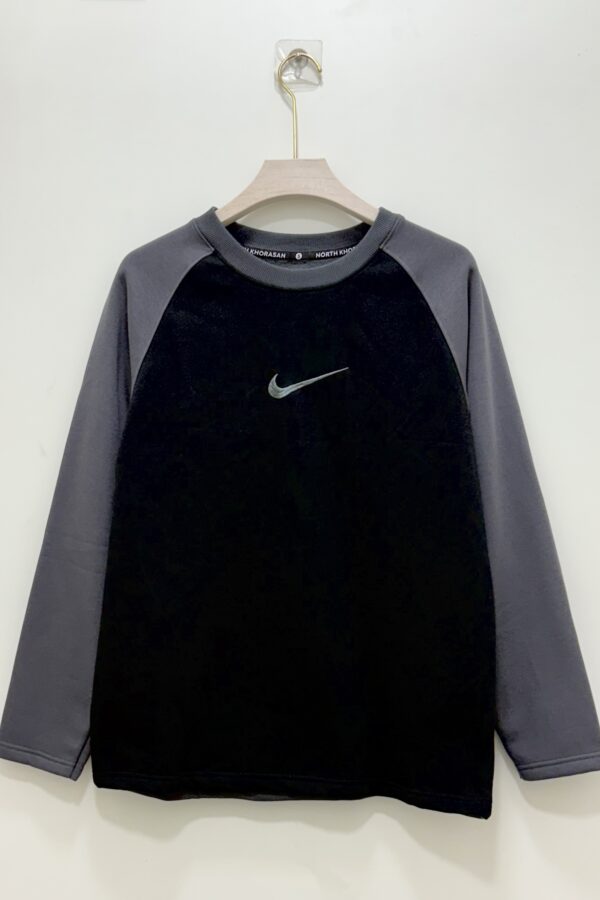 Nike sweatshirt dark ash & black